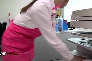 i uh, chihiro akino, asian office lady, givin' that hardcore blowjob at work for creampie satisfaction, ya know