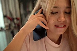 moms heart worries about staying with friend but petite asian teen masturbates tight pussy to squirting orgasm