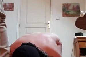 french maid slave gets humiliated and bound in outdoor bdsm session