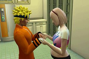 Hinata porn cap4 Naruto talks with Sakura in kitchen for fucking advice like with Hinata