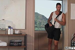 Fit Blonde Milf Crystal Clark Dominates Cocky Stud