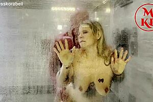 Shower Seduction Hits Hard - Are You Getting Soaked And Seduced By This Petite Blonde Milf?