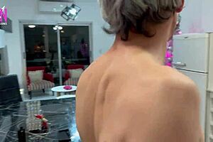 Infiel Accepts Threesome Anal with Double Penetration to Keep Secret! Latina Milf Takes Big Cocks in Ass and Pussy.