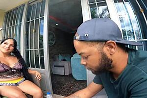 I Hadn't Seen My Stepsister In Ages Squeezed Her White Booty She Slipped Into Comfy Clothes