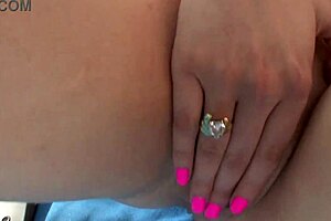 emily kae experiences quick climax on his thick dick during intimate footjob session