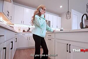 I Feel So Betrayed Yet Excited As Busty Blonde Danae Mari Cheats With Blue Collar Guy For Titty Fuck