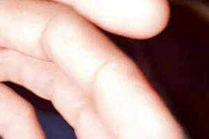 In the trailer park, blonde milf rides big black cock and gets cum on her big natural tits.