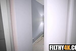 Almost Caught With Busty Milf Mommy In Taboo Encounter