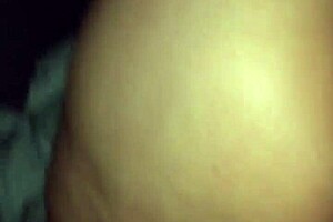 Wife takes control riding in reverse cowgirl position