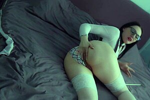 this lecherous guy pisses off his girl and then fucks her right in the ass