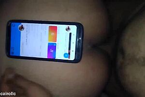 Oh man, look at this sexy Arab wife's hot ass shaking while she teases me in the bedroom.