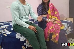 Exclusive stepson fucks his stepmom as a friend with big tits blowjob and pussy action. He enjoys her chubby indian body in cheating taboo encounter.