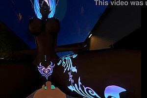 why is mommy riding her femboy with such teasing intensity