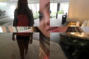 Raw Fucking in Miami Bal Harbour With Interracial Cumshot on Fat Ass!