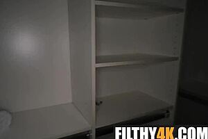 Almost Caught With Busty Milf Mommy In Taboo Encounter