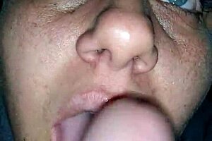 Intense White Milf Aggressively Bobbing on Tiny Pencil Dick