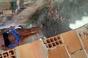 I just fucked this chubby Latina at the construction site.