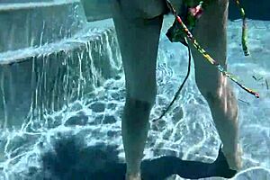 We Went Swimming In A Private Pool In Hawaii Kai