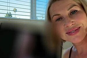 Professional manhood evaluation by Sugarnadya contrasts petite beauty with intriguing natural tits.