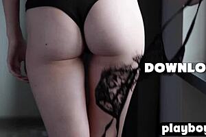 Do you like watching petite all natural Yana West posing hot for Playboy?