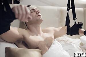 Isn't it wild how this dirty blonde stepmom uses her hands and big tits to help her stepson with his monster cock?