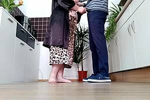 So, I'm fucking my big ass mother-in-law doggy style, her huge tits bouncing wildly as she moans.