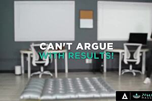 Nina, as your boss, why don't we fuck during this Nuru massage? She asks provocatively in the office.