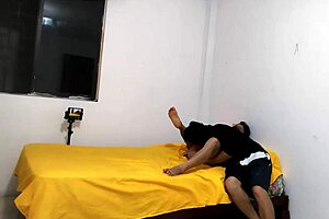 Muscular Stepsister Gets Punished with Hard Fucking in Garage by Horny Stepson