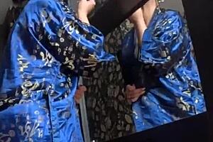 Slutty geisha milf craves attention.