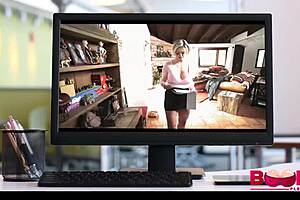 Stepson Pounds My Big Boobs With His Huge Cock