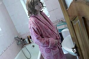 Neighbor Lover Helped Shaved Pussy My Slut Wife In Bathroom Handjob Fingering Shower Shaves Pussy Wet Pussy Close Up!