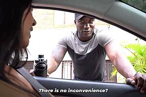 oh wow, i spotted this guy's huge cock while jogging and now we're in my room