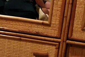 Blonde latina teen rides cock in cowgirl position during rough homemade sex. 😈🔥