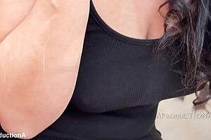 filthy stepmom unleashing a pissing stream right on her kinky stepdaughter during intense domination play.