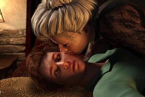 freaky milf dominates a young 18+ man full game in bio