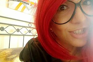 Stepson tears off milf's clothes in homemade video. He splashes cum on her lingerie body.