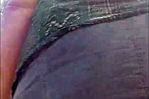 Wow this sexy mature bbw is just sucking fat cock deep in the woods!