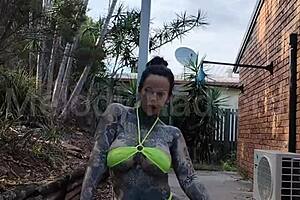 Micro Bikini Twerking And Pole Dancing Melody Radford Leaked!