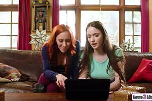 why are you showing me lesbian sex like this stepmom?