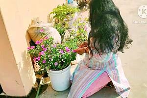 desi bhabhi getting rough fucked with hindi audio, big tits bouncing in doggystyle! 🍑🔥