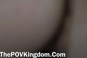 Huge Cumshot Covers Amateur Milf's Ass After Intense Blowjob And Fucking With Monster Cock