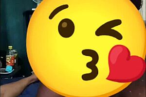 oh god, i cant believe how wet and sloppy this blowjob from darkchocolatebarbie is... gagging on that big black cock, swallowing every drop, mmm