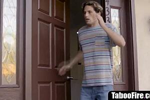 Amnesiac Guy Falls for Lunatic Woman's Deepthroat and Rough Sex Deception