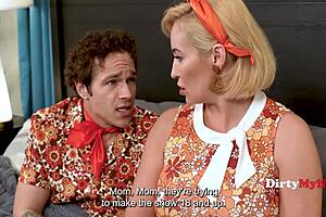 Sitcom turns taboo with stepmom Ryan Keely riding stepson Jayden Marcos in cowgirl to boost ratings.