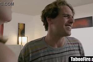 Amnesiac Guy Falls for Lunatic Woman's Deepthroat and Rough Sex Deception