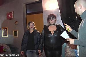 divided in life but united by pussy as danette vs morena in italian double penetration orgy