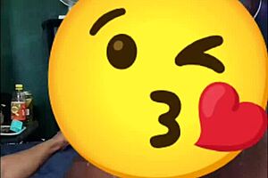 oh god, i cant believe how wet and sloppy this blowjob from darkchocolatebarbie is... gagging on that big black cock, swallowing every drop, mmm