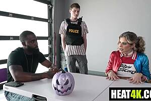 gotham clown chase vol 2, like a harley quinn parody with cory chase ace bigs jodie johnson