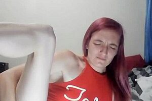 Why is horny slut Ami fucking her pussy late at night?