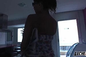 Watch This Brazilian Babe And Her Hairy Pussy Get Slammed By Nacho Vidal's Huge Cock - Leche 69!